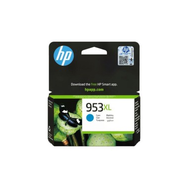 Hp 953XL Cyan Cartucho De Tinta Original F6u16ae