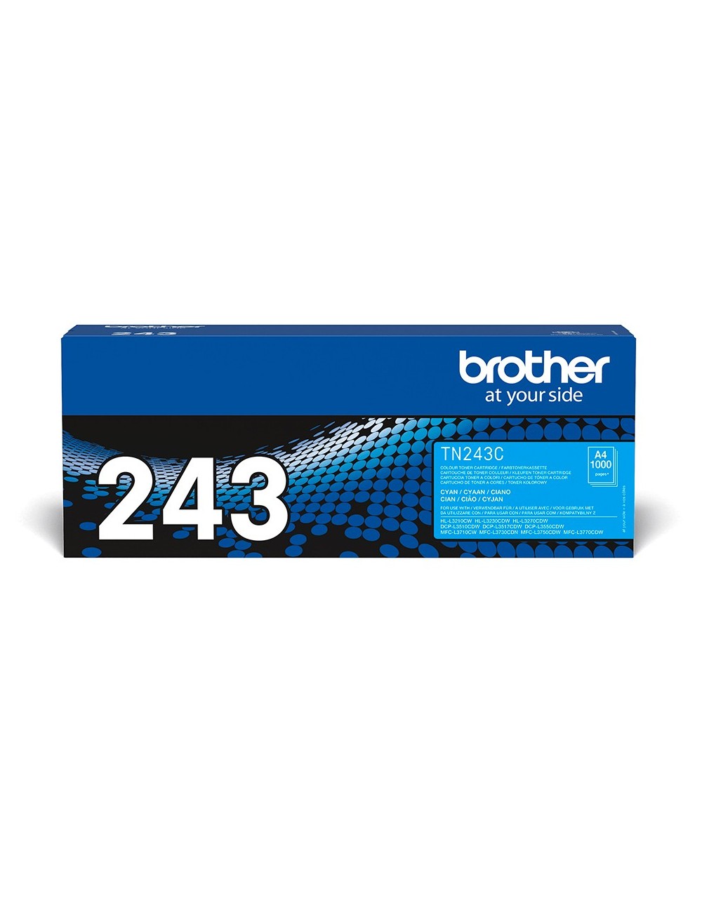 Brother TN243 Cyan Cartucho De Toner Original 1.0k