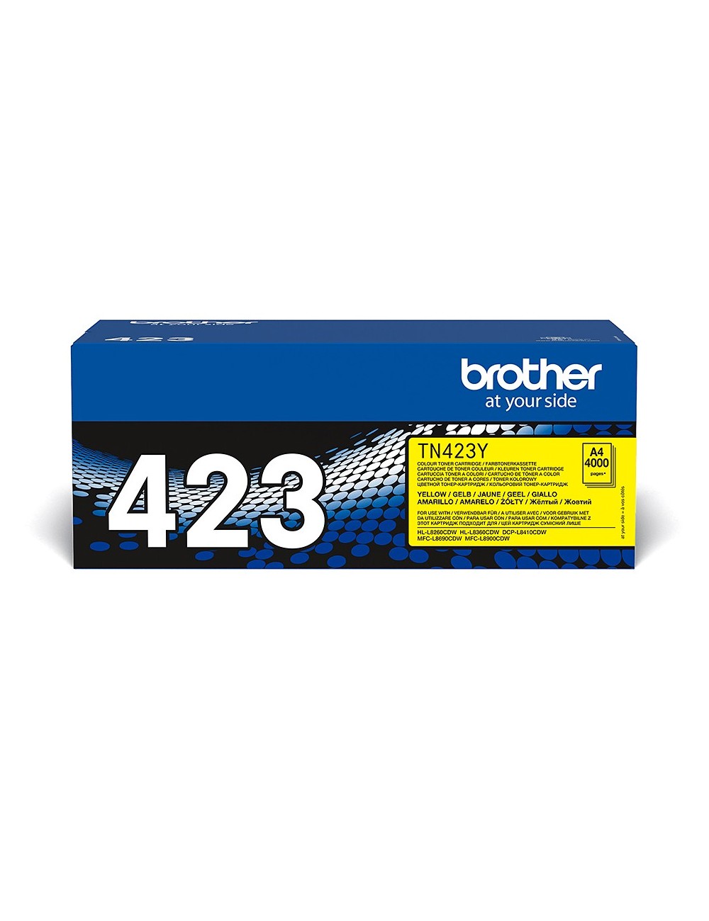 Brother TN423 Amarillo Cartucho De Toner Original TN-423y