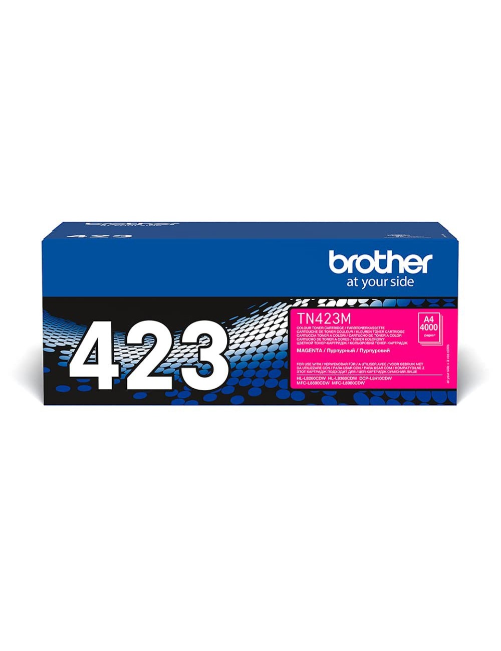 Brother TN423 Magenta Cartucho De Toner Original TN-423m