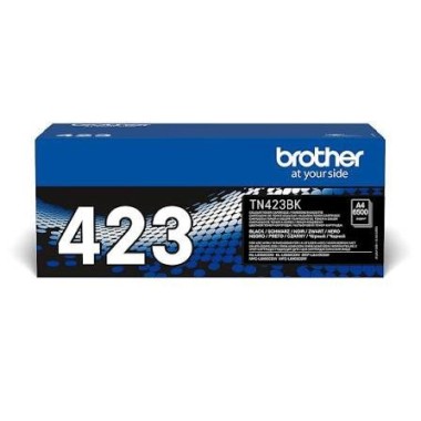 Brother TN423 Negro Cartucho De Toner Original TN-423bk