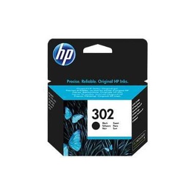 Hp 302 Negro Cartucho De Tinta Original F6u66ae