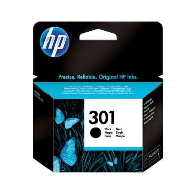 Hp 301 Negro Cartucho De Tinta Original Ch561ee