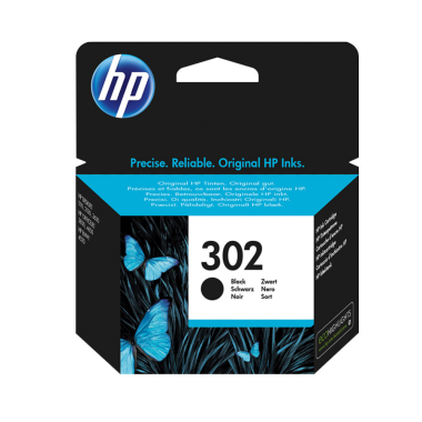 Hp 302 Negro Cartucho De Tinta Original F6u66ae