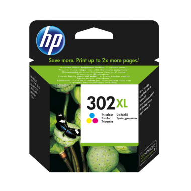Hp 302XL Tricolor Cartucho De Tinta Original F6u67ae