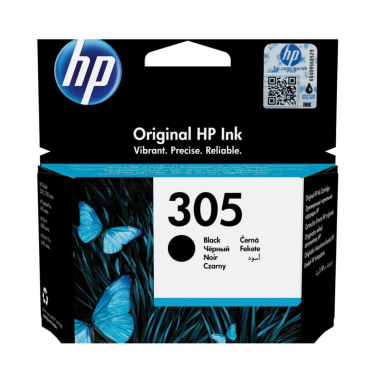 Hp 305 Negro Cartucho De Tinta Original 3ym61ae 120k