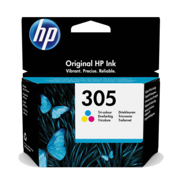Hp 305 Tricolor Cartucho De Tinta Original 3ym60ae 100k