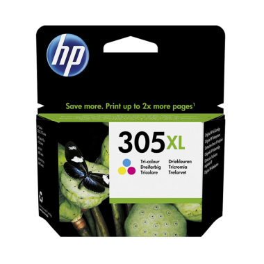 Hp 305XL Tricolor Cartucho De Tinta Original 3ym63ae 200k