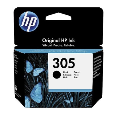 Hp 305 Negro Cartucho De Tinta Original 3ym61ae 120k